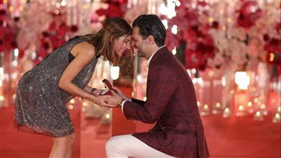 لقطات من خطوبة نارين