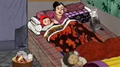كان هناك أمرأة أرملة ...لم يكن لها معين إلا الله وحده ثم نفسها