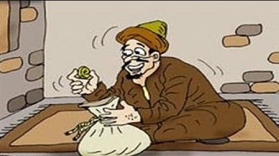 قصة الملك و البخيل