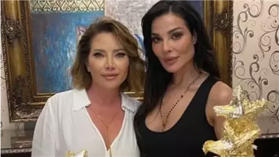 سلافة معمار تحتفل بنجاحها بدور سكر مع نادين نجيم 