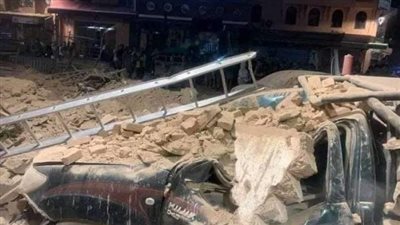 لقطات مبكية من لحظة وقوع الژلزال في المغرب .. ما حډث مع الناس يوجع القلب 