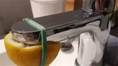 لماذا يضعون نصف ليمون علي حنفية المياه