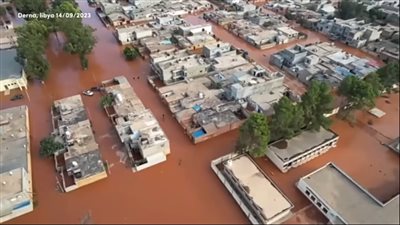 قصة ترويها احد الناجين من فيضان درنة 